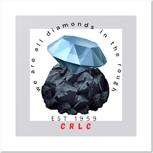 We are all diamonds in the rough Posters and Art